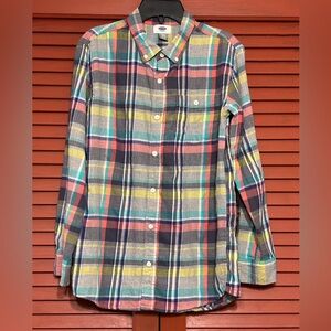 Old Navy long sleeve button down shirt